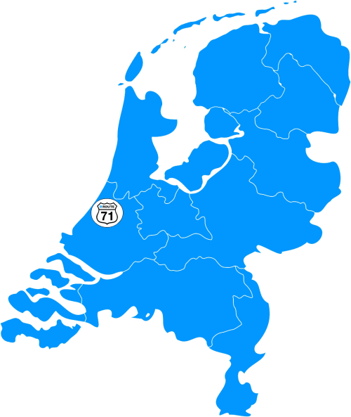Werkgebied rijschool Route71